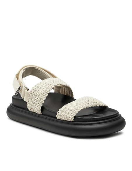 DESIGUAL - Crochet platform strap sandals