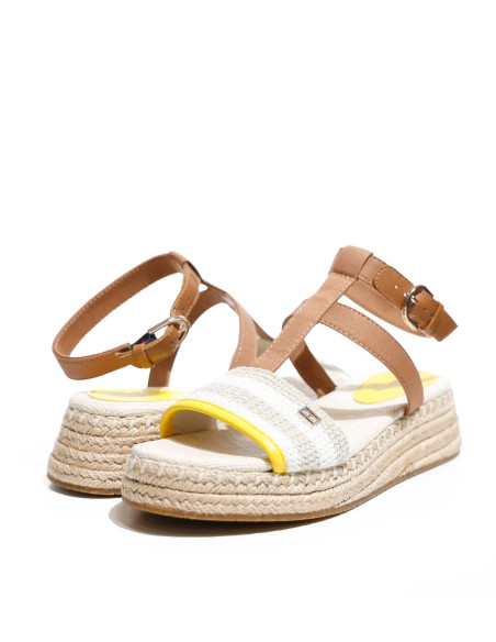 Tommy Hilfiger - FEMININE CROCHET PLATFORM SANDAL