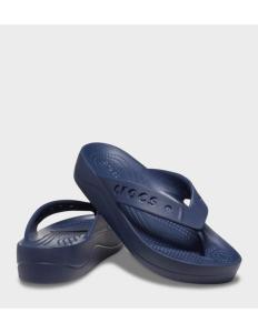 Crocs - Baya   Platform   Flip Navy