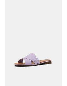 ESPRIT - Faux leather sliders with crossover straps