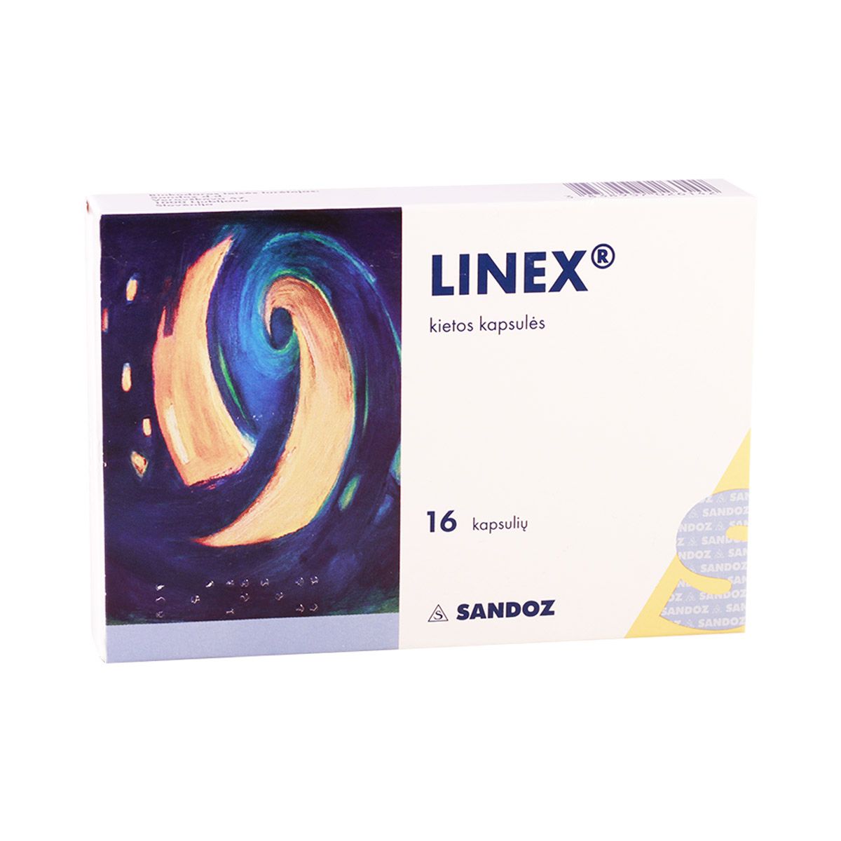 Linex - ლინექსი 25მგ. 16 კაფსულა