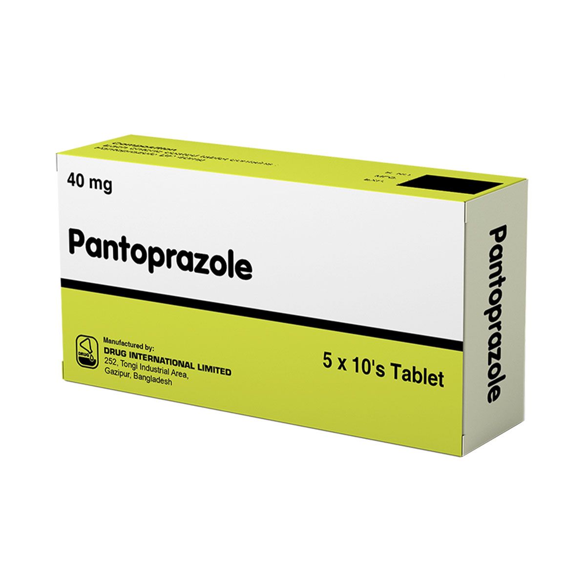 Pantoprazole - პანტოპრაზოლი 40მგ 50 ტაბლეტი