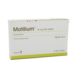 Motilium - მოტილიუმი 10მგ 21 ტაბლეტი