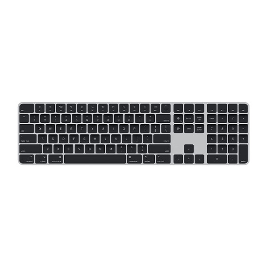 Apple Magic Keyboard with Touch ID and Numeric Keypad with Apple silicon A2520 Black