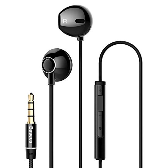 Baseus Enock Lateral InEar Wire Earphones H06 NGH0601 Black