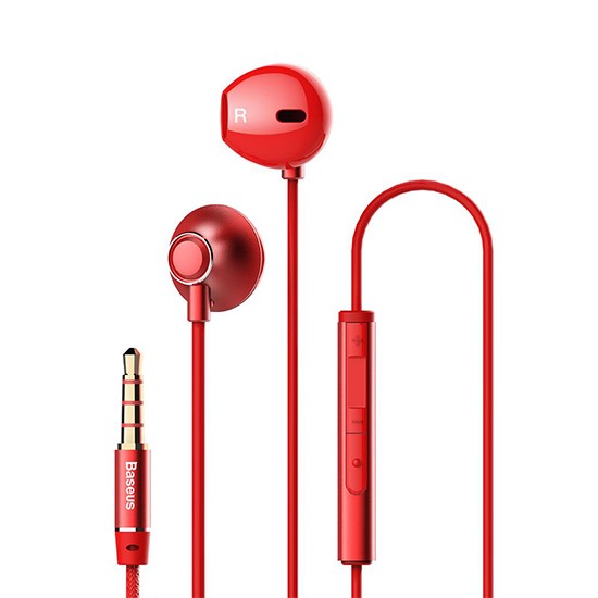 Baseus Enock Lateral InEar Wire Earphones H06 NGH0609 Red