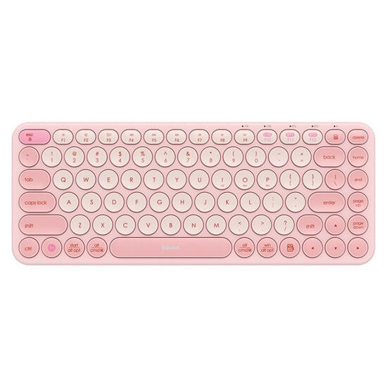 Baseus K01A Wireless TriMode Keyboard B0095550341300 Baby pink