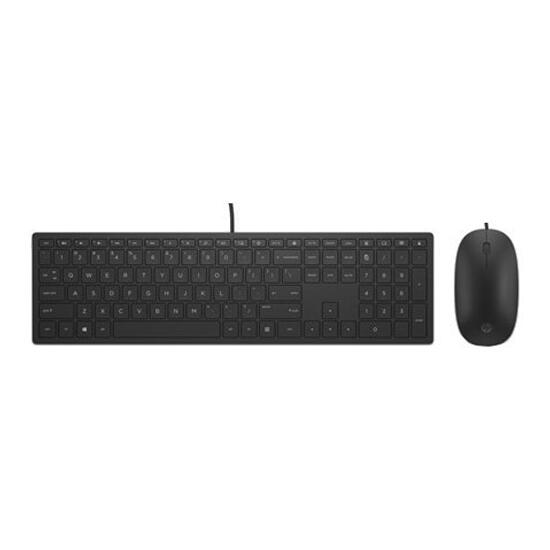 HP Pavilion Wired Keyboard and Mouse 4CE97AA Black