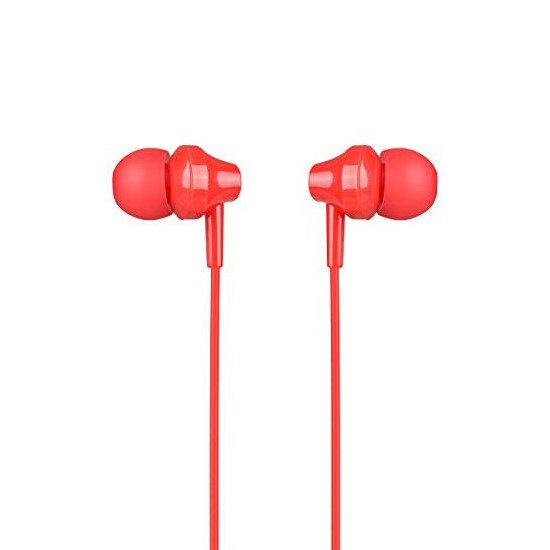 Hoco Initial Sound Universal Earphones With Mic M14 red