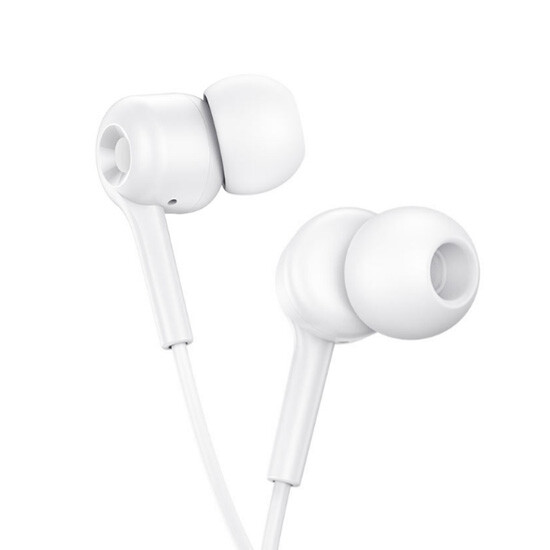 Hoco La Musique Universal Earphones With mic M82 White