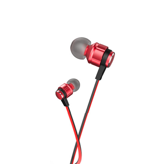 Hoco Platinum sound universal earphone with mic M85 Red Flame