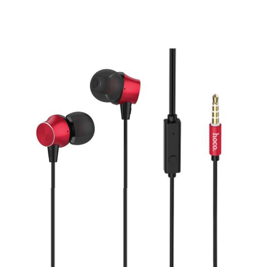 Hoco Proper Sound Universal Earphones With Mic M51 Red