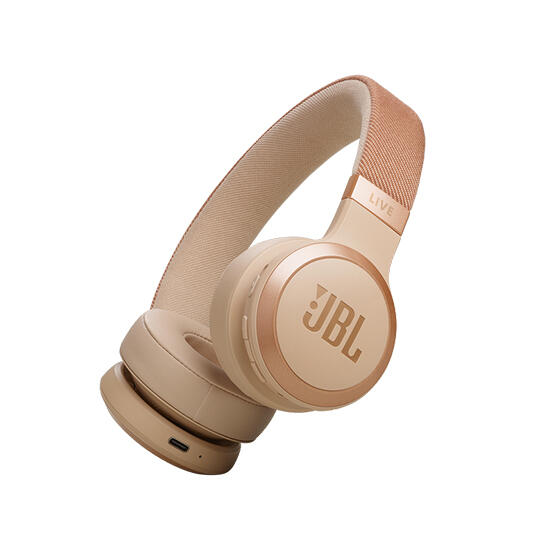 JBL Live 670 NC Bluetooth Headphones Sandstone