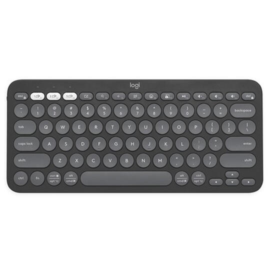 Logitech Pebble Keys 2 K380s Bluetooth Keyboard Graphite