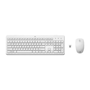 HP 230 Wireless Mouse and Keyboard 3L1F0AA White