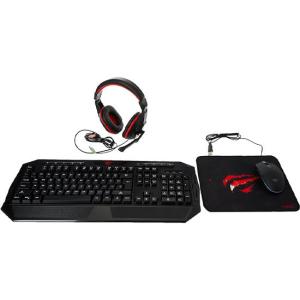 Havit KB501CMSP Gaming combo keyboard mouse mousepad headset Black