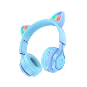 Hoco Cat Ear Kids Bluetooth Headphones W39 Blue