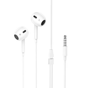 Hoco Crystal Earphones With Mic M1 Max White