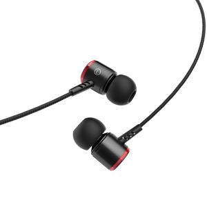 Hoco Ice Rhyme Wire Control Earphones with Mic M42 Black