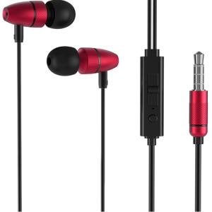 Hoco Magnificent Universal Earphones with mic M59 Red