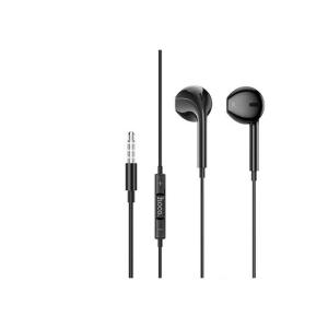 Hoco Max Crystal Grace Wire Controlled Earphones With Mic M101 Black