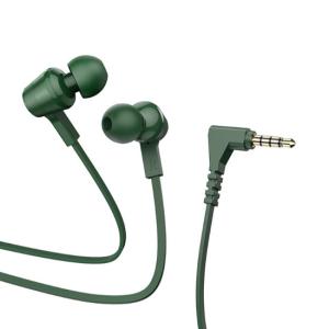 Hoco Oceanic Universal Earphones With Mic M86 Army Green