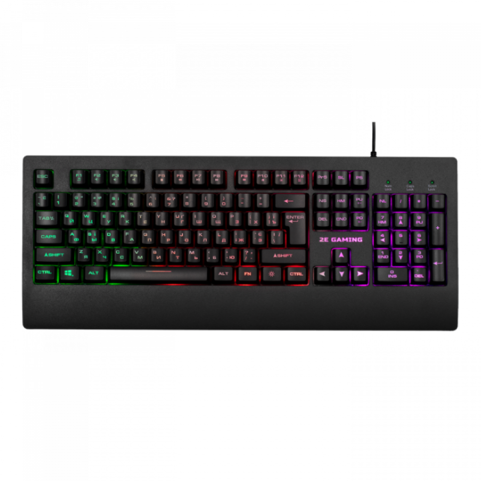 2E Gaming Keyboard KG330 Led Black/2E-KG330UBK