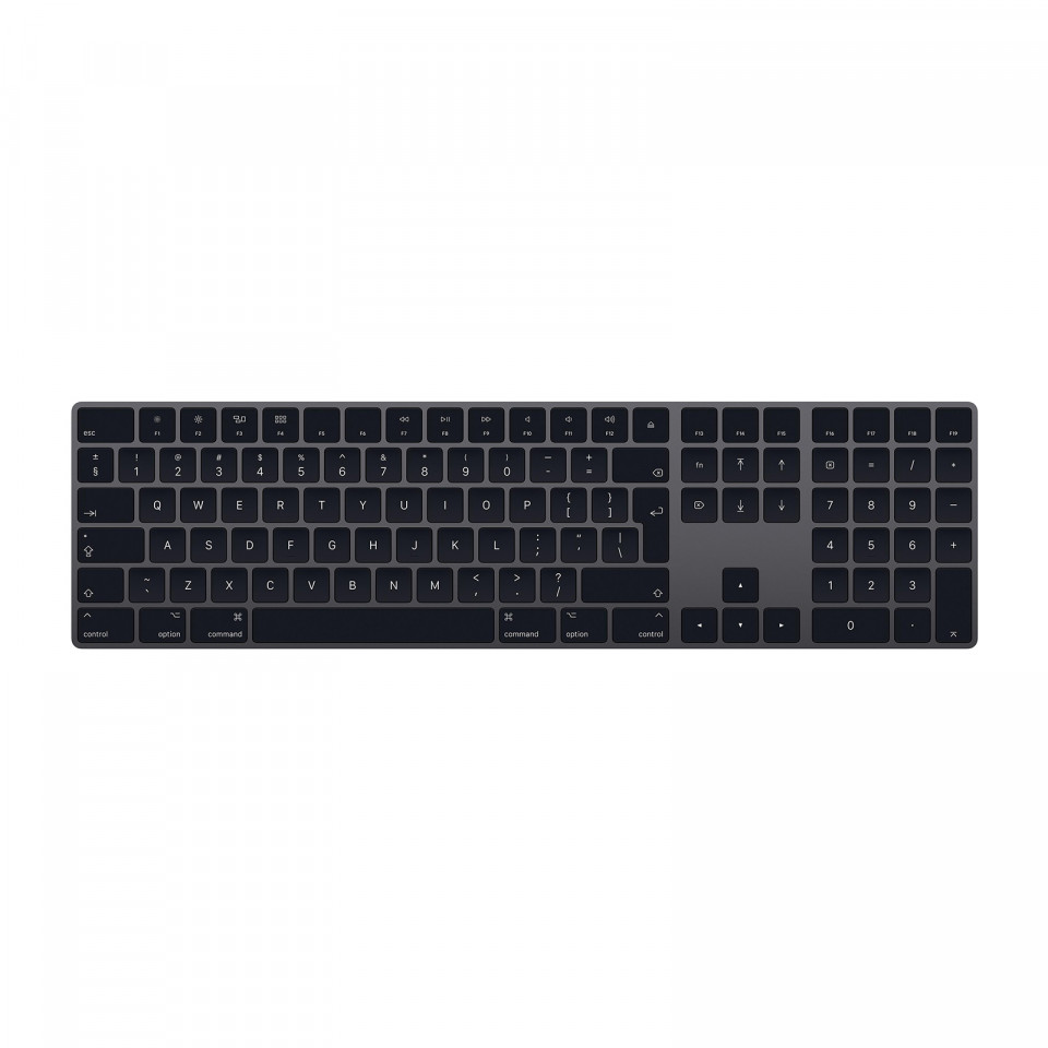 Apple Magic Keyboard with Touch ID and Numeric Keypad EN Black MMMR3Z