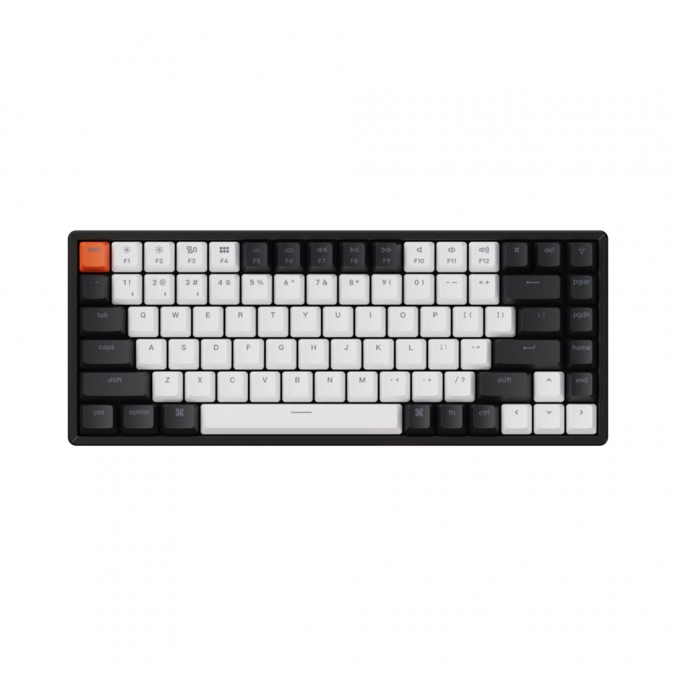 Keychron C2 104Key, Gateron G Pro Blue, Hot-Swap, USB-A, EN/UKR, White Led, Black