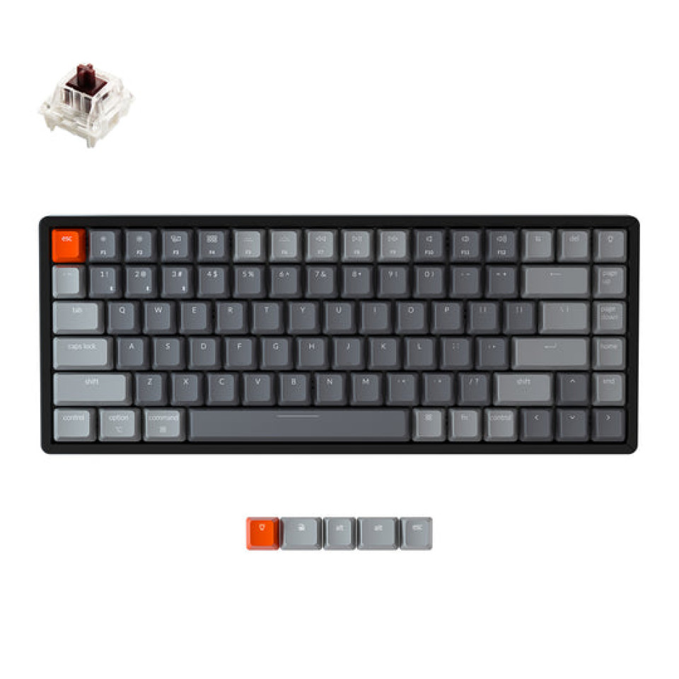 Keychron K2 84 Key  Gateron  White LED Brown