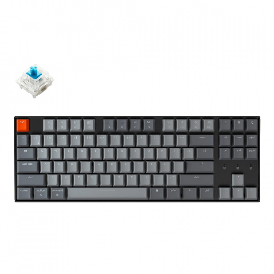 Keychron K8 87 Key Gateron White LED Blue