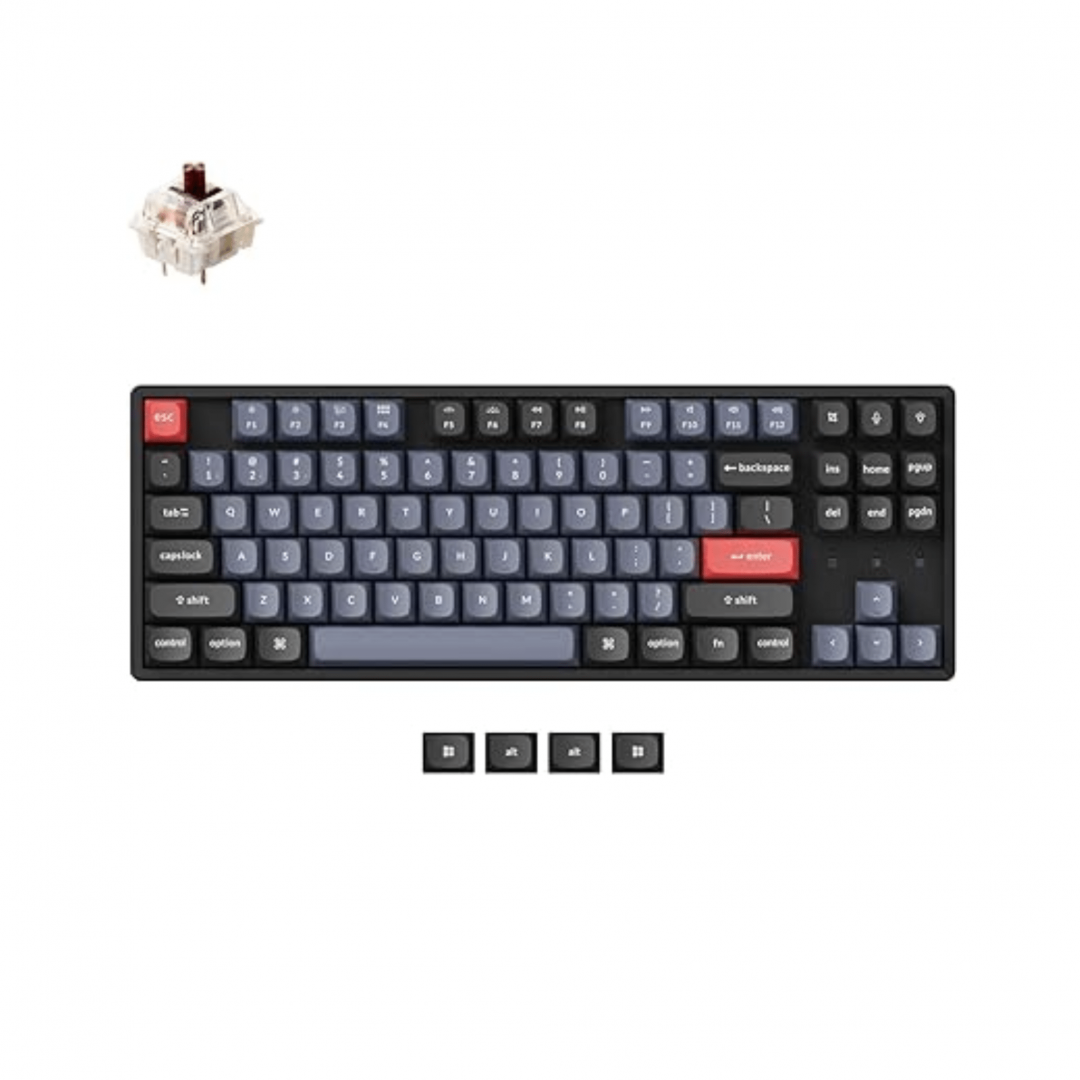 Keychron V5 100Key, K Pro Brown, Hot-Swap, QMK, Knob, USB-A, EN/UKR, RGB, Fr