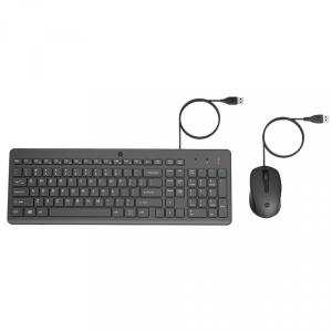 HP Keyboard & Mouse Black 6HD76AA