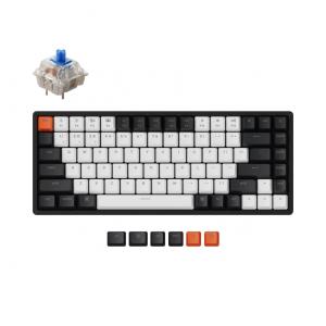 Keychron C2 104Key, Gateron G Pro Blue, Hot-Swap, USB-A, EN/UKR, RGB, Black