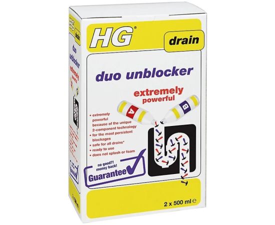 გამწმენდი მილების ორკომპონენტიანი HG 2x500 მლ