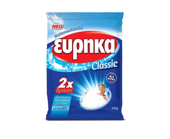 მათეთრებელი ფხვნილი Eureka Classic 240გრ