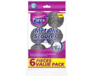 ჭურჭლის სახეხი Parex Metallic Scourer 6 ც