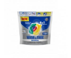 კაფსულები სარეცხი ფხვნილის Wash&Free 25 ც