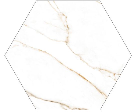 კერამოგრანიტი Geotiles Hexa Brera Gold 258x290 მმ