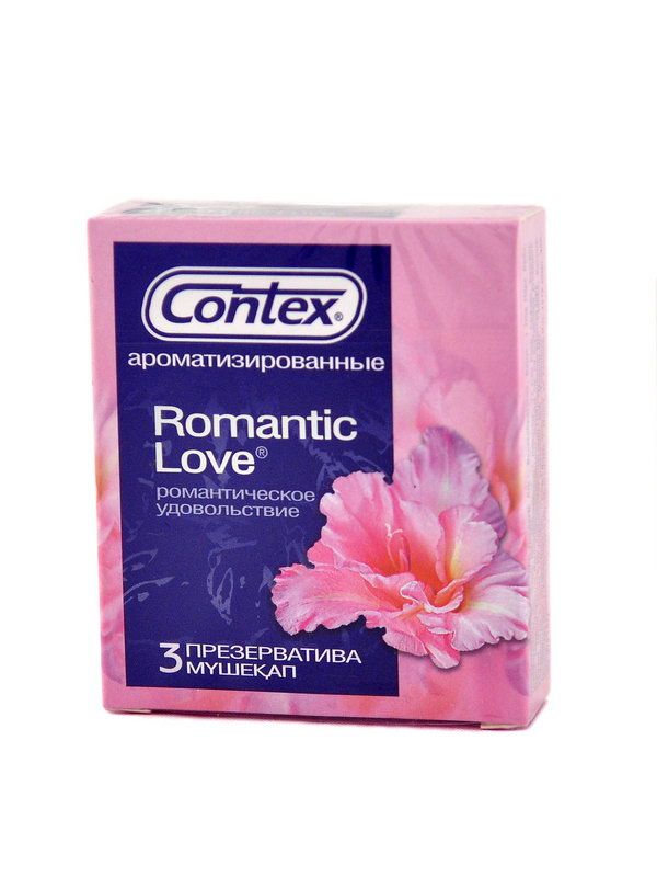 Contex - კონტექსი პრეზერვატივი Romantic 3 ცალი 