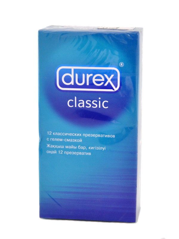 Durex - დურექსი პრეზერვატივი Classic 12 ცალი