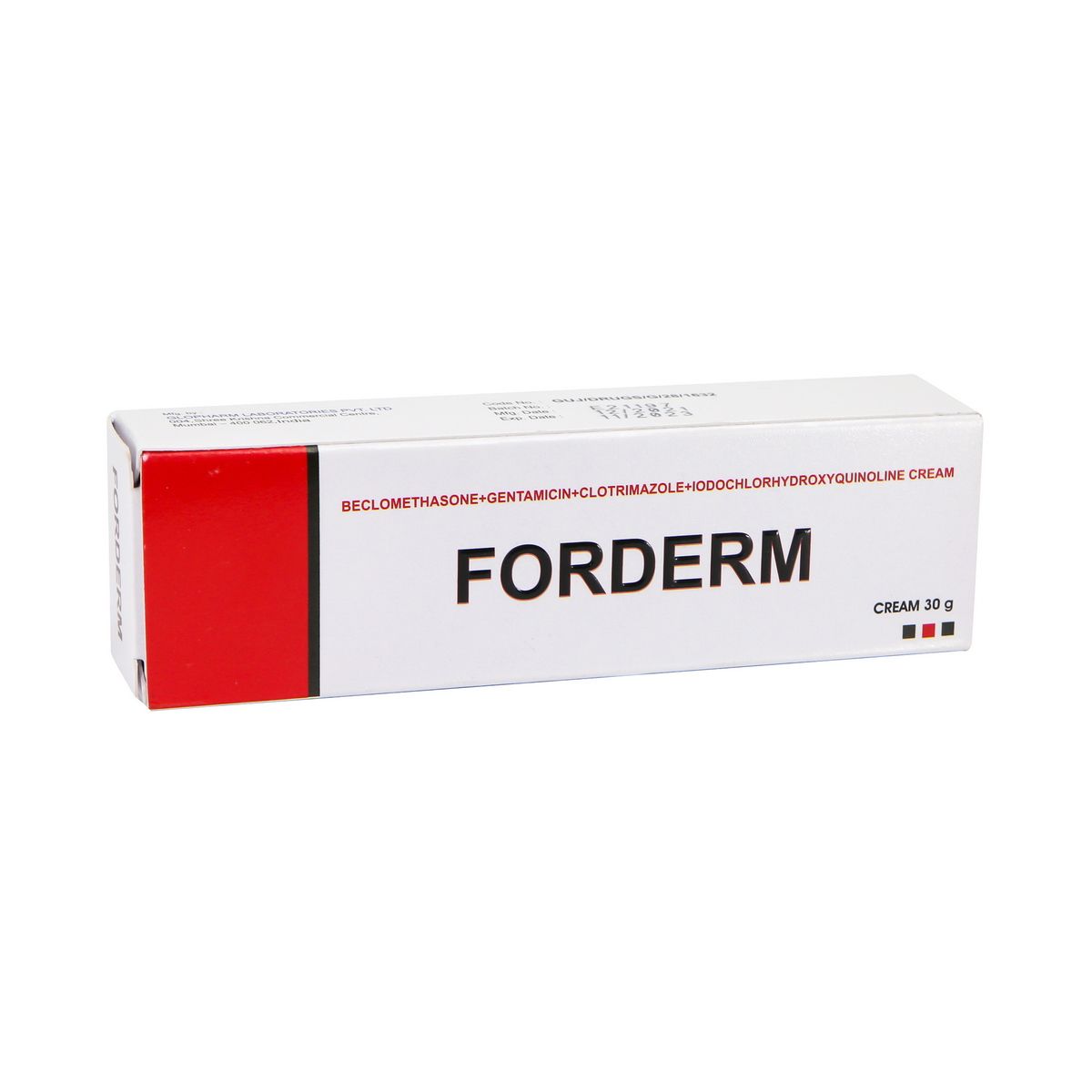 Forderm - ფორდერმი კრემი 30მგ