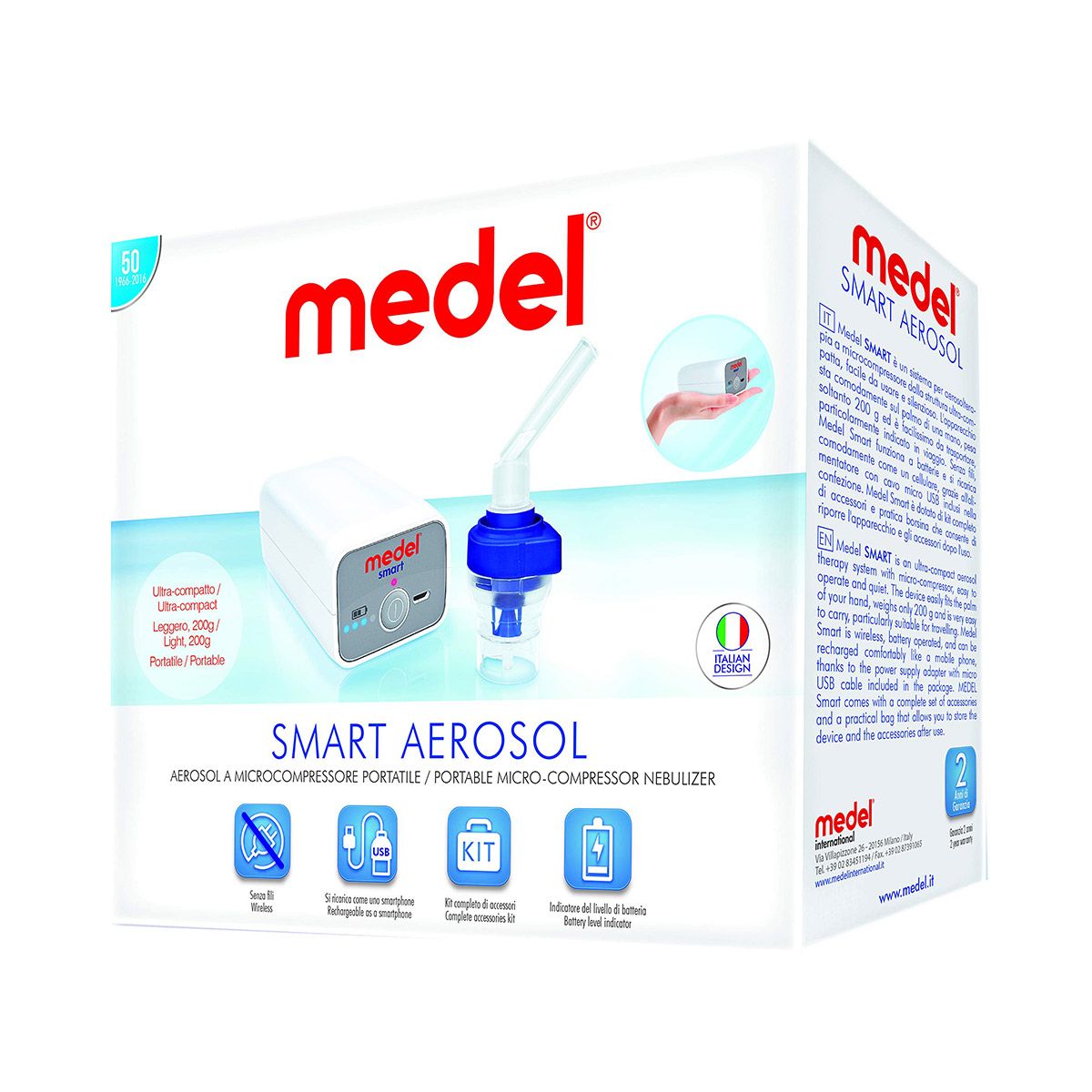 Medel - მედელ ნებულაიზერი SMART