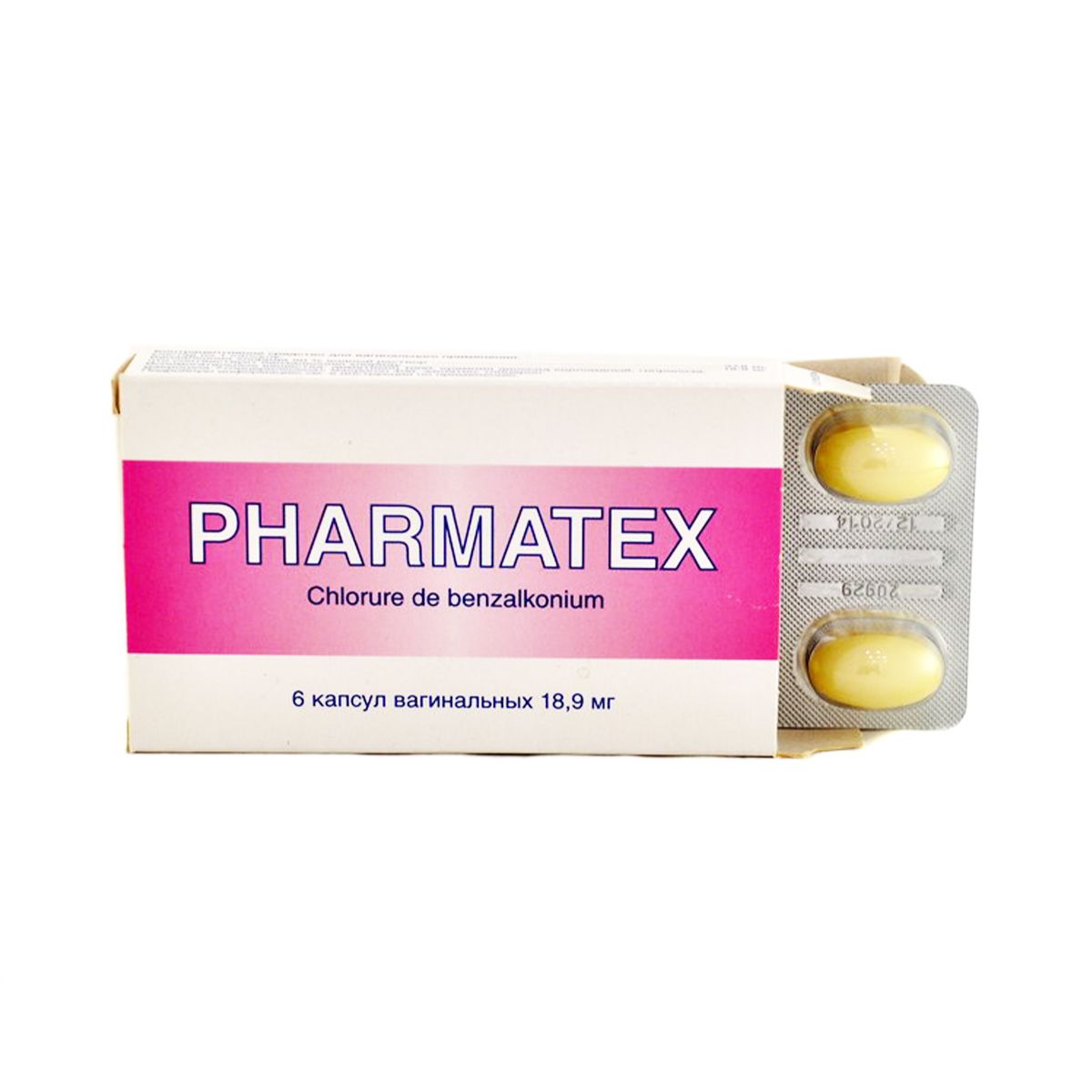 Pharmatex - ფარმატექსი ვაგინალური 6 კაფსულა