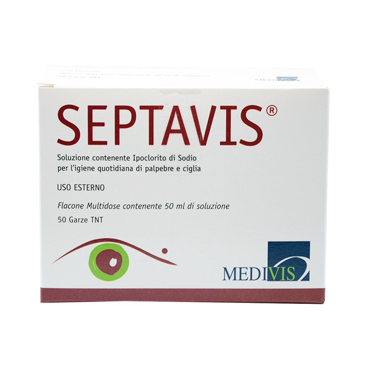 Septavis - სეპტავისი ხსნარი 50მლ + 50 სტერილური ხელსახოცი