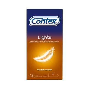 Contex - კონტექსი პრეზერვატივი Lights 12 ცალი 