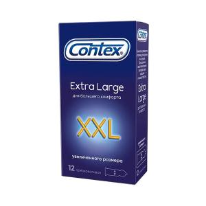 Contex - კონტექსი პრეზერვატივი XXL 12 ცალი