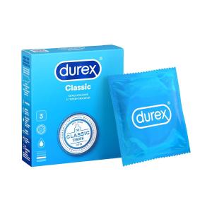 Durex - დურექსი პრეზერვატივი Classic 3 ცალი