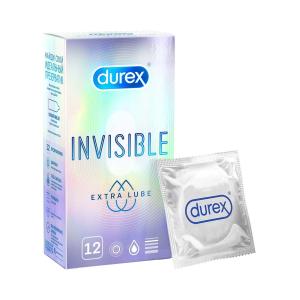 Durex - დურექსი პრეზერვატივი Invisible 12 ცალი