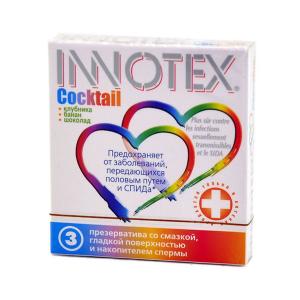 Innotex - ინოტექსი COCKTAIL - პრეზერვატივი 3 ცალი